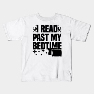 I Read Past My Bedtime Kids T-Shirt